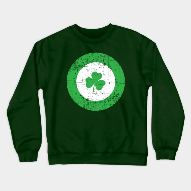 Awesome St Patricks Day Shamrock Crewneck Sweatshirt by teeleoshirts